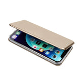 Preklopni ovitek / etui / zaščita Elegance za Huawei P30 Lite - zlati