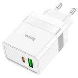 Stenski polnilnik “N21 Topspeed” dual port PD30W + QC3.0 EU