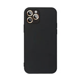Gumijasti / gel etui Silicone Lite za Apple iPhone 15 Pro (6.1") - črni