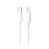 Podatkovni / polnilni kabel USB Type-C - Apple Lightning - Pavareal PA-X12 - 1m - beli