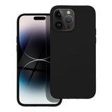 Gumijasti / gel etui Silicone Lite za Apple iPhone 15 Plus (6.7") - črni