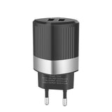 Hišni polnilec 2xUSB 2400mA Hoco Energy C55A črni - mobiline.si