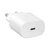 Original Samsung Fast Charger EP-TA800NWEGEU (head only) 25W beli - mobiline.si