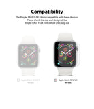 Zaščitno steklo FlexiGlass Ringke 3-pack za Apple Watch 4/5/6/SE 44mm