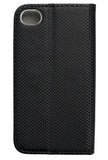 Preklopni ovitek / etui / zaščita Smart Book Magnet za Apple iPhone iPhone 4 4S - črni