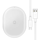 Qi univerzalni brezžični polnilec Baseus Jelly 15W (WXGD-01) beli - mobiline.si