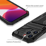 Zaščitni etui Armor Combo za APPLE IPHONE 12 / 12 PRO (6.1") - črni