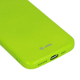 Gumijasti / gel etui Jelly Case za Apple iPhone 12 / 12 Pro (6.1") - zelen - mobiline.si