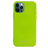 Gumijasti / gel etui Jelly Case za Apple iPhone 12 / 12 Pro (6.1") - zelen - mobiline.si