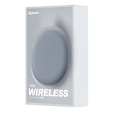 Qi univerzalni brezžični polnilec Baseus Jelly 15W (WXGD-01) beli - mobiline.si
