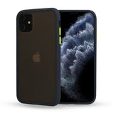Zaščitni etui Vennus Color Button Bumper za Apple iPhone 12 / 12 Pro (6.1") - modri - mobiline.si