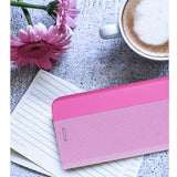 Preklopni ovitek / etui / zaščita Sensitive Book za Apple iPhone 7 / 8 / SE - roza - mobiline.si
