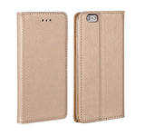 Preklopni ovitek / etui / zaščita Smart Book Magnet za Apple iPhone 7 / 8 / SE (2020) (4.7") - zlati - mobiline.si