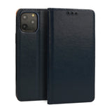 Usnjeni preklopni ovitek / etui / zaščita Book Special za Huawei P30 Lite - modri - mobiline.si