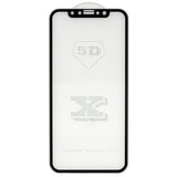 Zaščitno kaljeno steklo 5D Full Glue za Apple iPhone 12/12 Pro (6.1") - črno - mobiline.si