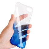 Gel etui Ombre modri prosojni za Huawei Mate 20 Pro - mobiline.si