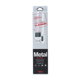 Podatkovni data kabel - računalniški polnilec - Apple Lightning - Remax Platinum RC-044i - beli - mobiline.si