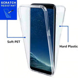 360° zaščitni ovitek (PC+TPU) za Huawei P30 - prozorni - mobiline.si