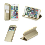 Roar Noble Leather View zlati za Apple iPhone 7 8 (4.7") - mobiline.si