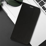 Preklopni ovitek / etui / zaščita Sensitive Book za Huawei P Smart 2021 - črni - mobiline.si
