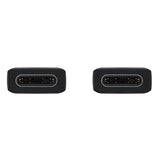 Podatkovni data kabel - računalniški polnilec - USB Type-C - Samsung EP-DA905BBE - črni