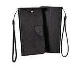 Preklopni ovitek / etui / zaščita Fancy za Huawei P Smart Z / Honor 9X - črni - mobiline.si