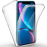360° zaščitni ovitek (PC+TPU) za Huawei P30 Lite - prozorni - mobiline.si