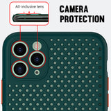 Gumijasti / gel etui Breath za Apple iPhone 12 /12 Pro - (6.1") - črni - mobiline.si