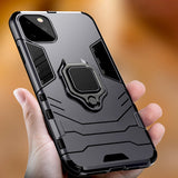Zaščitni etui Armor Ring za Apple iPhone 13 Pro (6.1") - črni