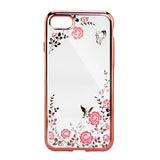 Gel etui Flower bronasti za Apple iPhone X XS (5.8") - mobiline.si
