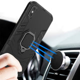 Zaščitni etui Armor Ring za Apple iPhone 13 Pro (6.1") - črni