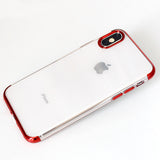 Gumijasti / gel etui New Electro za Apple iPhone 7 / 8 / SE (2020) (4.7") - rdeči - mobiline.si