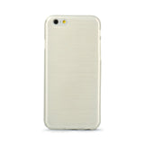 Gel etui Jelly Brush beli za Apple iPhone 5 5S SE - mobiline.si
