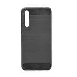 Gel etui Carbon črni neprosojni za Huawei P20 - mobiline.si