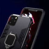 Zaščitni etui Armor Ring za Apple iPhone 13 Pro (6.1") - črni