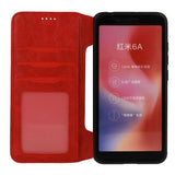 Poslovni preklopni ovitek / etui / zaščita Business ZIP za Huawei P20 Lite - rdeči - mobiline.si