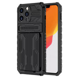 Zaščitni etui Armor Combo za APPLE IPHONE 12 / 12 PRO (6.1") - črni