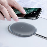 Qi univerzalni brezžični polnilec Baseus Jelly 15W (WXGD-01) beli - mobiline.si