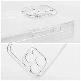 Gumijasti / gel etui Clear Case 2mm za Apple iPhone 15 Pro (6.1") - prozorni