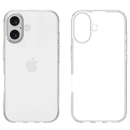 Ultra tanek 0,3 mm zaščitni ovitek za Apple iPhone 16 Plus (6.7) - prozorni