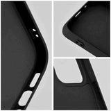 Gumijasti / gel etui Silicone Lite za Apple iPhone 15 Pro Max (6.7") - črni