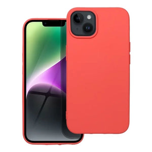 Gumijasti / gel etui Silicone Lite za Apple iPhone 14 (6.1") - roza