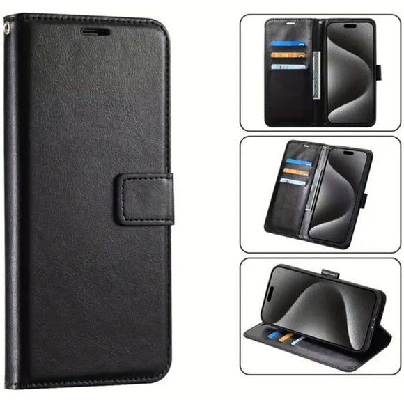Preklopni ovitek / etui / zaščita Wallet za Samsung Galaxy A26 - črni