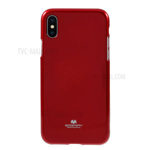 Mercury i-Jelly Case rdeči za Apple iPhone X XS (5.8") - mobiline.si