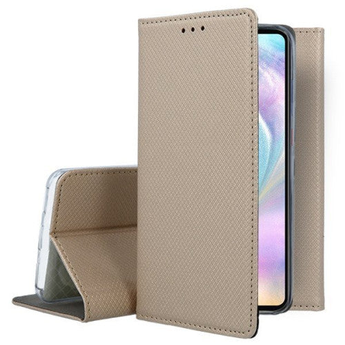 Preklopni etui Smart Magnet zlati za Samsung Galaxy A50 A505 - mobiline.si