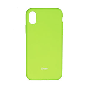 Gumijasti / gel etui Roar Jelly Case za Apple iPhone XR (6.1") - zeleni - mobiline.si