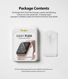 Zaščitno steklo FlexiGlass Ringke 3-pack za Apple Watch 4/5/6/SE 44mm