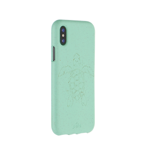 Pela Ocean Turquoise (Turtle edition) Protective Case iPhone X/XS - mobiline.si