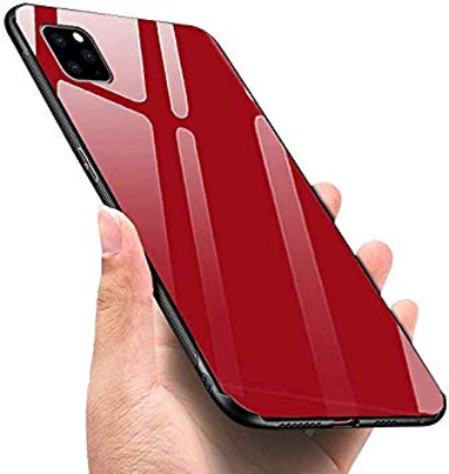Zaščitni etui Glass rdeči za Apple iPhone 11 (6.1