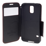 Roar Diary View Case rdeči&črni za Sony Xperia M4 Aqua - mobiline.si